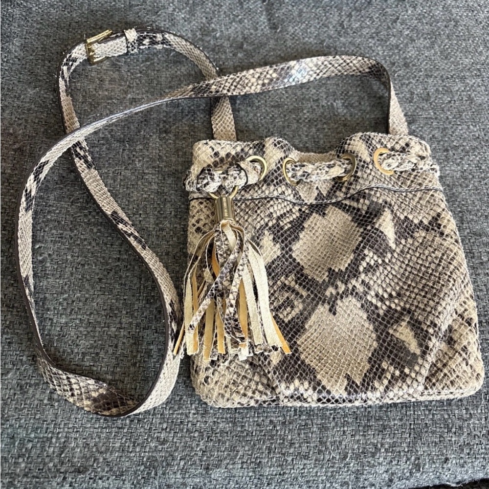 Michael Kors Snakeskin Pattern Crossbody Bag